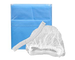 Head/Shoe Cover & Disposable Bed Sheet