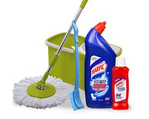 Mops, Brushes, Bin & Toilet Wares