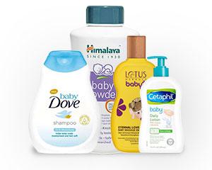 Baby Oil, Powder, Cream & Lotion