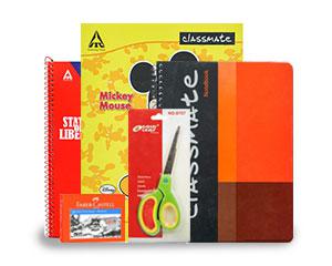 Note Books, Papers, Scissor & Accessories