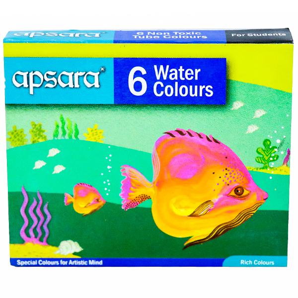 Buy Apsara Water Colours Tube (109781001) 6 x 5 ml in Wholesale Price ...