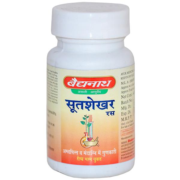 Baidyanath Sutshekhar Ras 40 Tablets