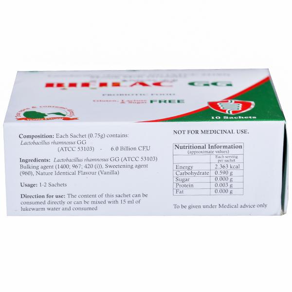 Buy Bifilac GG (Sugar Free) Sachet 0.75 gm in Wholesale Price Online