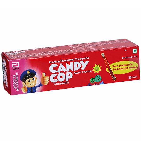 Buy Candy Cop Bubblegum Flavour Tooth Paste 70 g in Wholesale Price