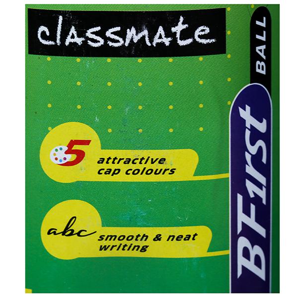 Classmate BFirst Gelschreiber – Joy Serie, Blau, 10 Stück Im Set, Für Smooths Schreiben