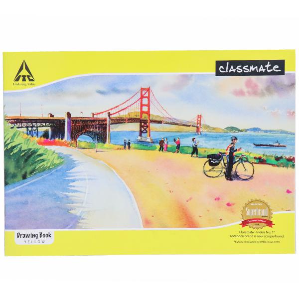 Buy Classmate Drawing Book Unruled (21 cm x 29.7 cm) 02000193 40 Pages