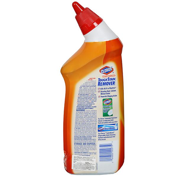 Buy Clorox Toilet Bowl Cleaner Tough Stain Remover 709 ml in Wholesale