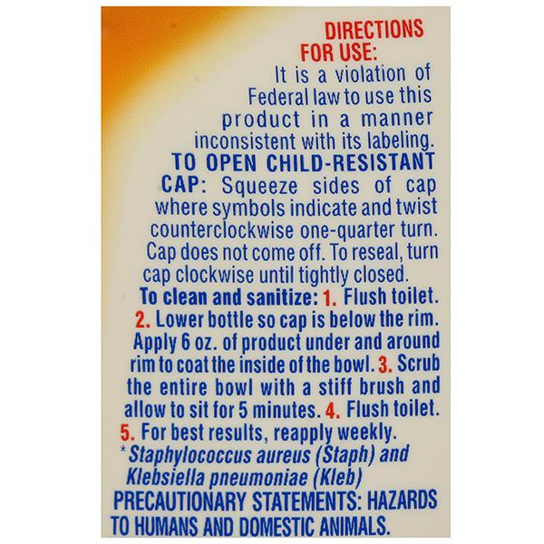 Buy Clorox Toilet Bowl Cleaner Tough Stain Remover 709 ml in Wholesale