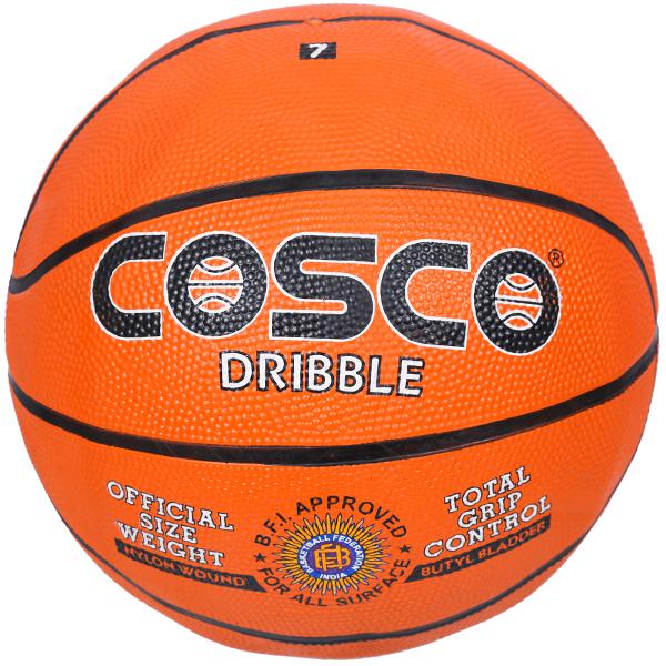 Cosco Basketball Dribble 13013 (Diameter- 24 cm) Size - 7