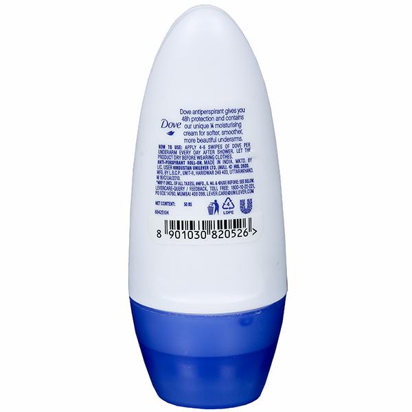 Buy Dove Original 48h Antiperspirant Rollon Deodorant 50 ml in