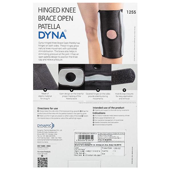 Buy Dyna Hinged Knee Brace Open Patella M in Wholesale Price Online