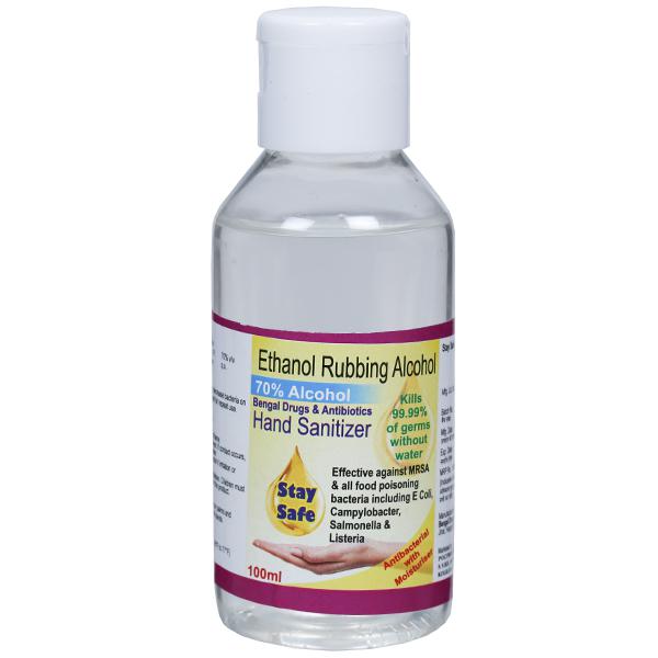 Buy Ethanol Rubbing Alcohol Hand Sanitizer 100 ml in Wholesale Price