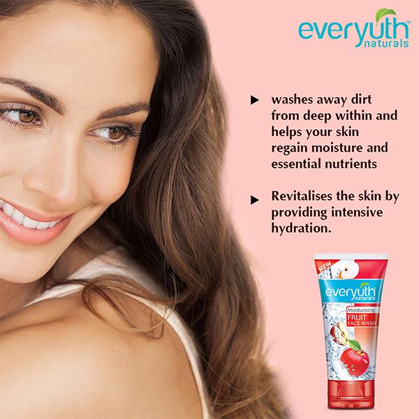 Buy Everyuth Naturals Moisturizing Fruit Face Wash 50 g in Wholesale