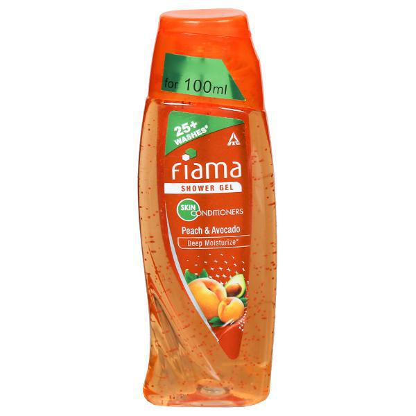 Buy Fiama Peach & Avocado Moisturized Skin Shower Gel (Free Loofah