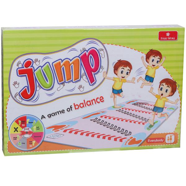 Folks Work Jump A Game of Balance Age 7+ Years FW800001 (60 inch x 60 inch)