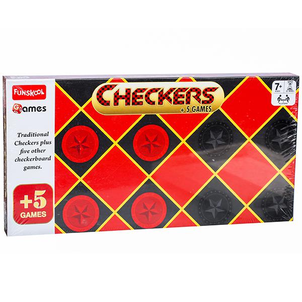 Funskool Checkers +5 Board Game