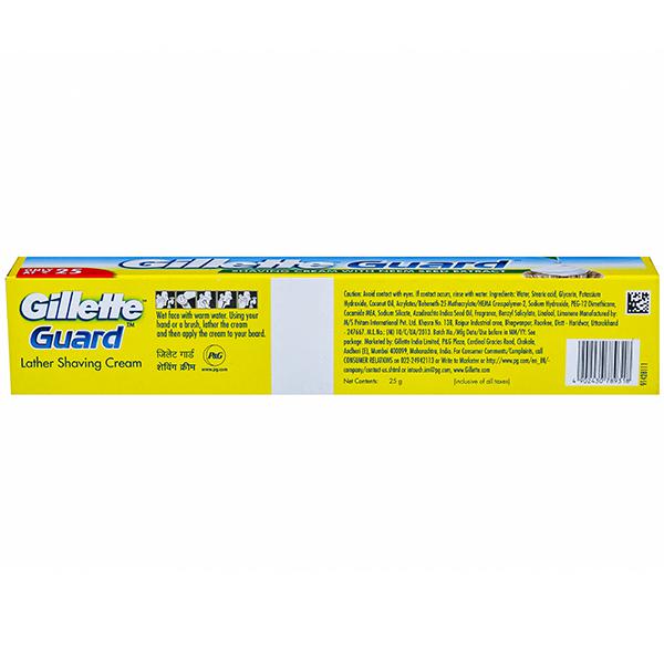 Buy Gillette Guard Shaving Cream with Neem Seed Extract 25 g in Wholesale Price Online B2B