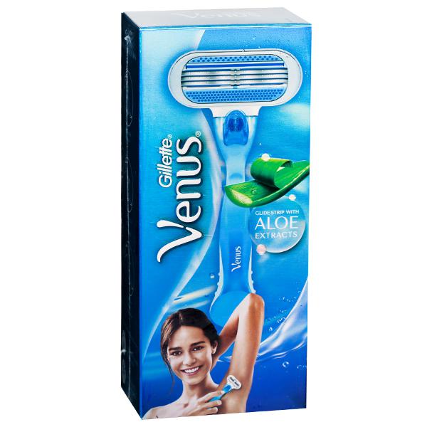 Buy Gillette Venus Smooth Glide Strip with Aloe Extracts Razor in