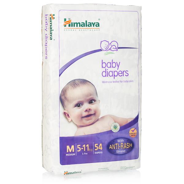 Himalaya Baby Diapers M Pack Of 54