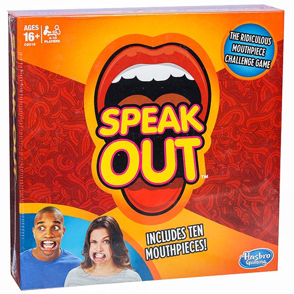 Hasbro Gaming Speak Out the Rediculous Mouthpiece Challenge Game C2018IN20
