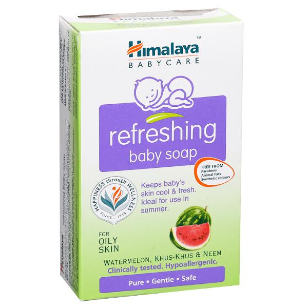Buy Himalaya Refreshing Watermelon KhusKhus & Neem Baby Soap 75 g in