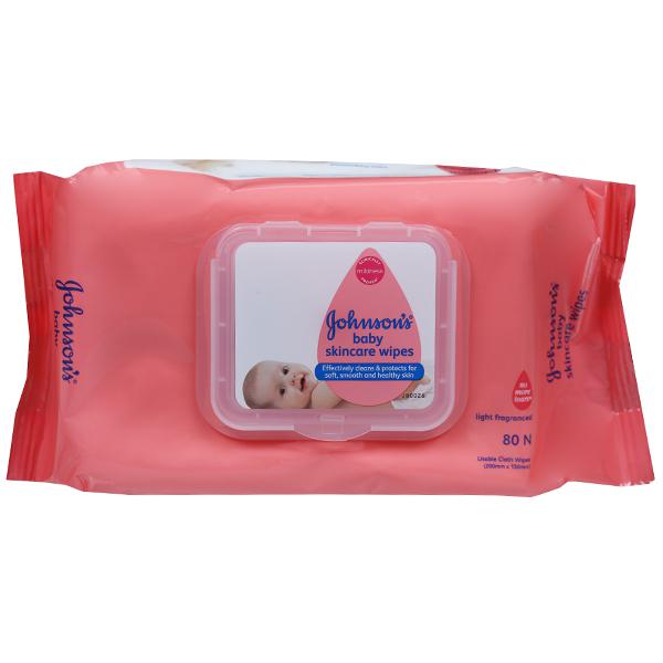 Buy Johnsons Baby Wipes (200 mm x 150 mm) Super Saver Pack Rs 60 Off