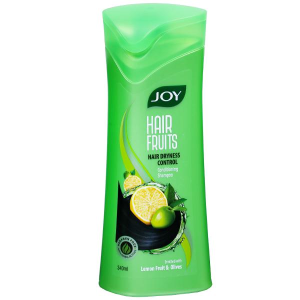 Joy Hair Fruits Hair Dryness Control Lemon Fruit & Olives Conditioning Shampoo 340 ml