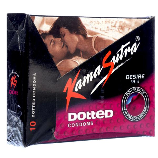 Kama Sutra Dotted Condoms Pack Of 10