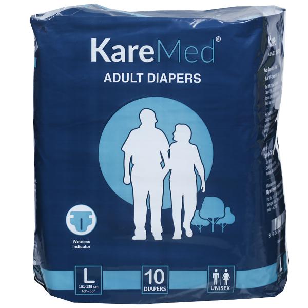 Kare Med Adult Diapers L Pack Of 10— Wholesale Bulk | RetailerShakti