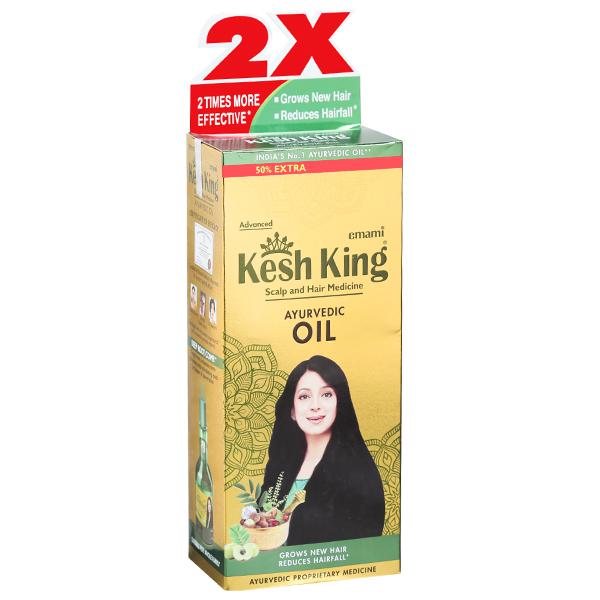 Buy Emami Kesh King Ayurvedic Hair Oil (Free 50 Extra) 200 ml in