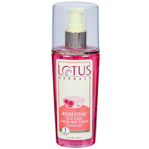 Lotus Herbals Rosetone Rose Petals Facial Skin Toner 100 ml