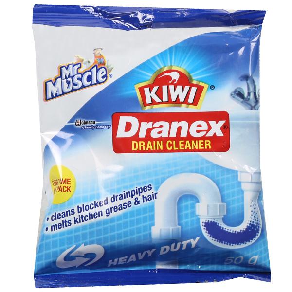 Buy Mr Muscle Kiwi Dranex Drain Cleaner (Save Rs 15) 6 x 50 g in Wholesale Price Online B2B