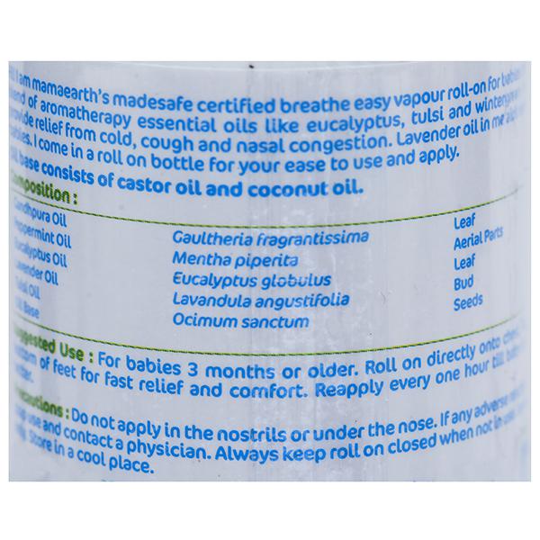 Buy Mamaearth Breath Easy Vapour Roll On for Babies 3+ Months 40 ml in