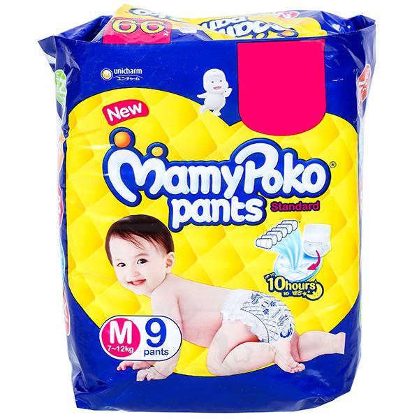 Buy MamyPoko Pants Standard Diapers M (7 12 kg) Pack Of 9 in