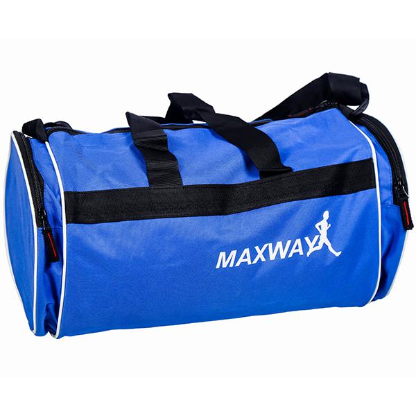 Maxway Gym Bag Model No.1 Blue (9 x 19 x 9) Inch