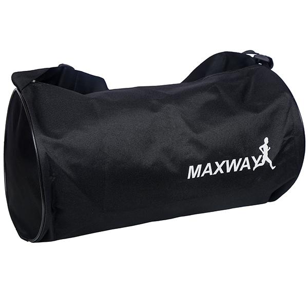 Maxway Gym Bag Model No.2 Black (9 x 17 x 9) Inch