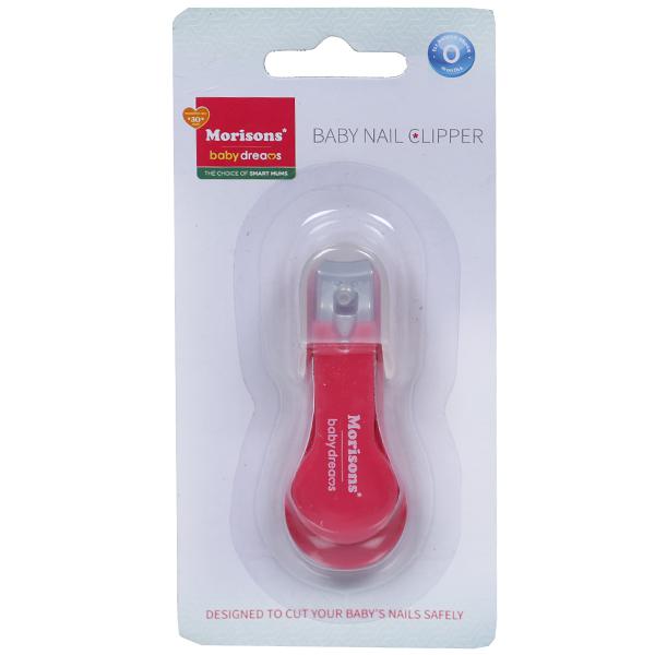 Morisons Baby Nail Clipper Pink