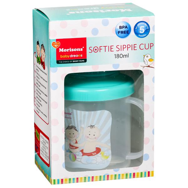 Morisons Softie Sippie Cup Sea Green 180 ml