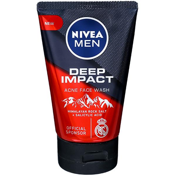 Buy Nivea Men Deep Impact Acne Face Wash 100 g in Wholesale Price
