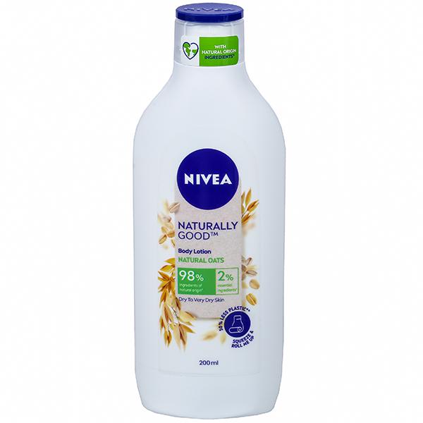 Buy Nivea Naturally Good Body Lotion Natural Oats 200 ml in Wholesale Price Online B2B