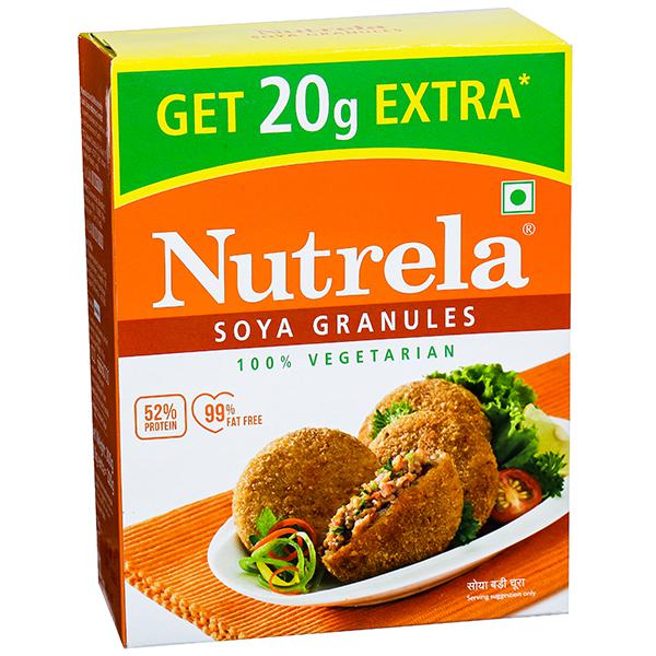 Buy Nutrela Soya Granules (20 g Extra) 200 g in Wholesale Price Online