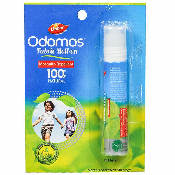 Odomos Mosquito Repellent Fabric Roll On 8 ml