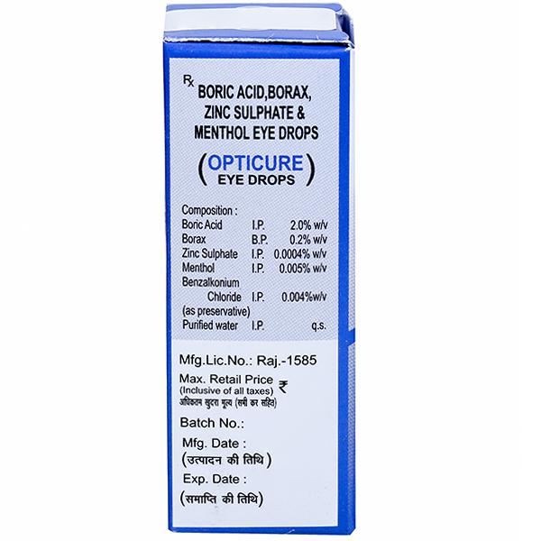Buy Opticure Eye Drop 10 ml in Wholesale Price Online B2B