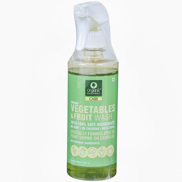 Buy Organic Harvest Care Organic Vegetables & Fruit Wash Spray 500 ml in Wholesale Price Online