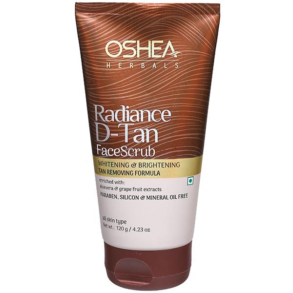 Oshea Herbals Radiance D-Tan Face Scrub 120 g