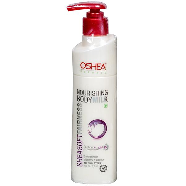 Oshea Herbals Sheasoft Fairness Nourishing Spf 15 Body Milk 250 ml