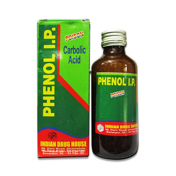 Wholesale Phenol I.P (Carbolic Acid) I.D.H 100 g Online Retailer Shakti