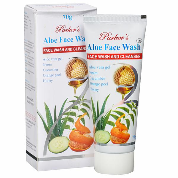 Parkers Aloe Face Wash 70 g