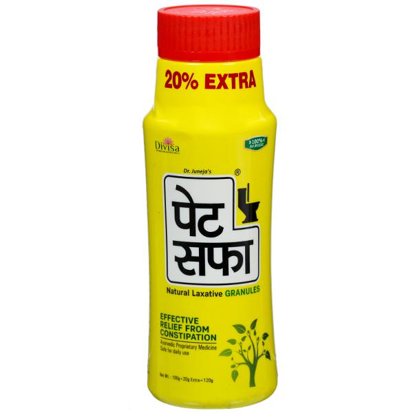Pet Saffa Natural Laxative Granules (Free 20 % Extra) 100 g