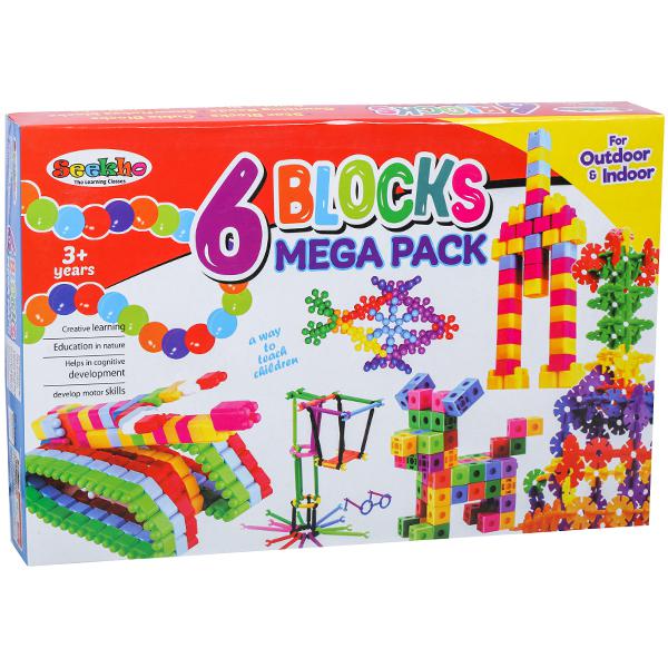 Seekho 6 Blocks Mega Pack 3+ Years SK 1268